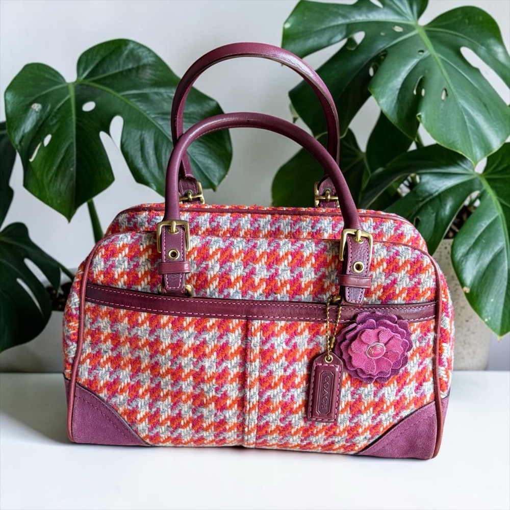 Coach Vintage Satchel - Tweed